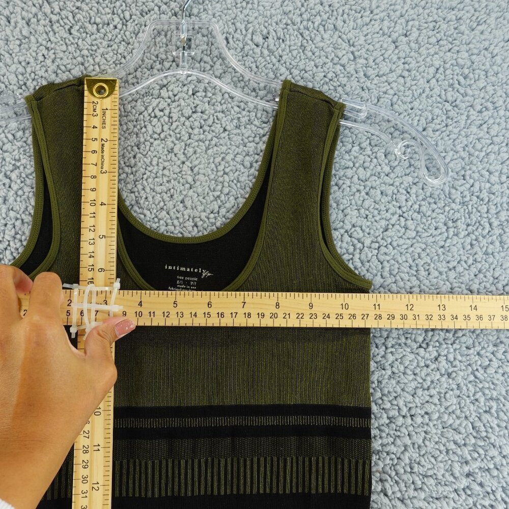 Free People Intimately Bodycon dress Black Yellow Size XS/S P NEW - Picture 3 of 9